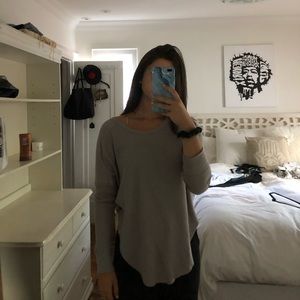 Aritzia waffle long sleeve